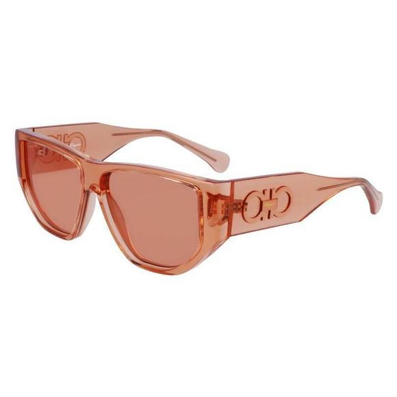 Salvatore Ferragamo Accessories - NEW Salvatore Ferragamo SF 1077S 838 Transparent Lobster Sunglasses